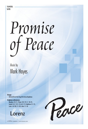 Book cover for Promise of Peace