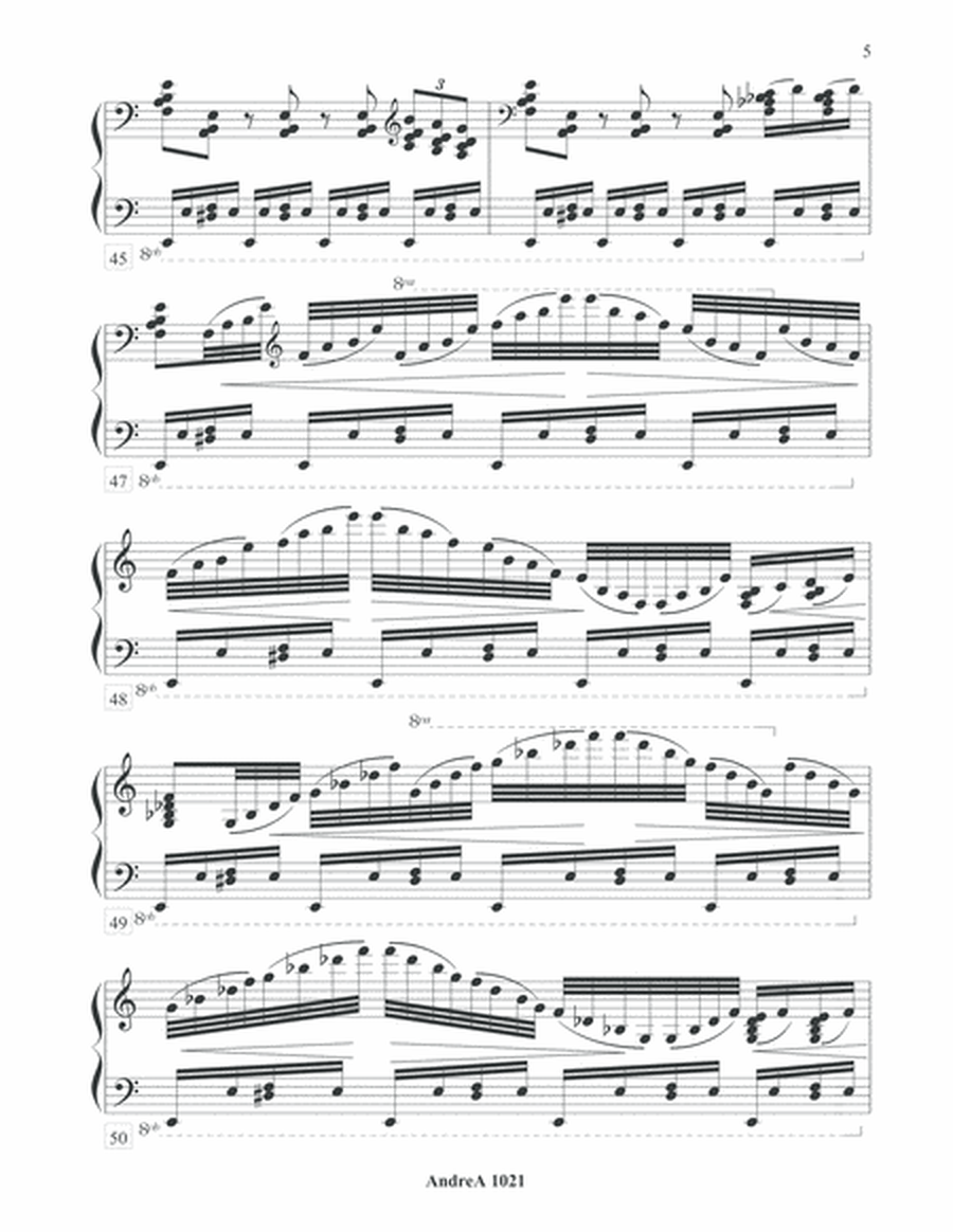 Rhapsody in Blue and White for Piano image number null