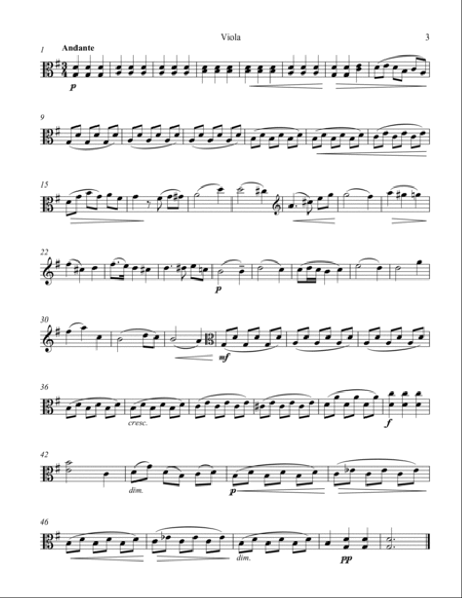 Duet #7, Op. 38 String Duet scores gallery preview page 3