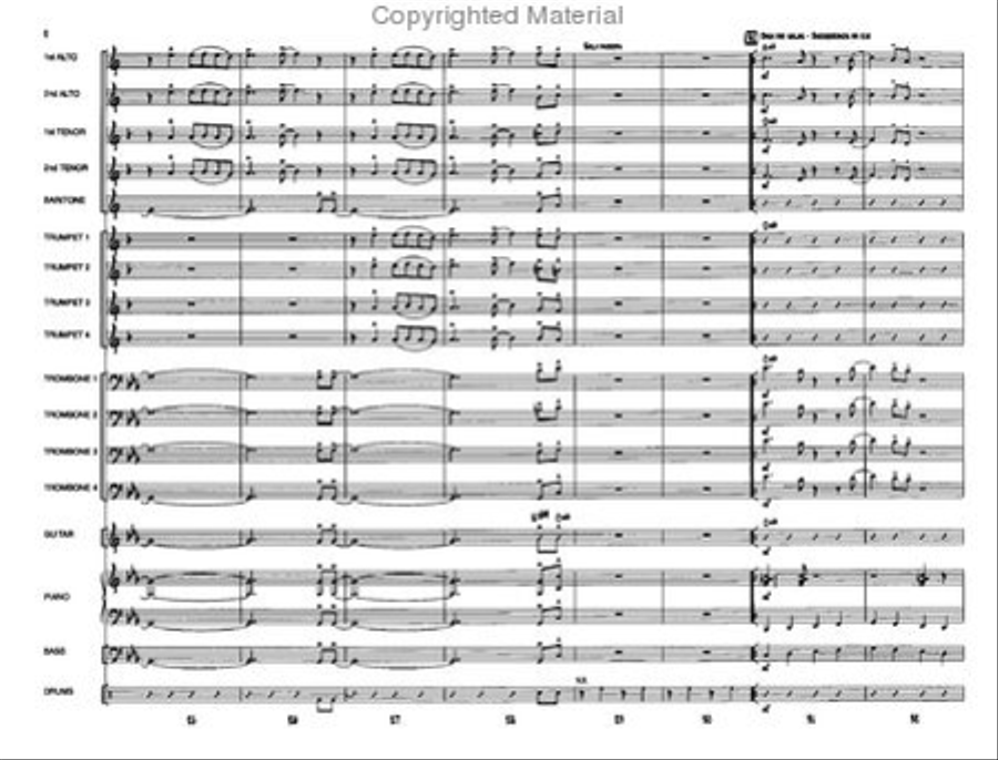 Chasin' Bill Jazz Ensemble scores gallery preview page 5