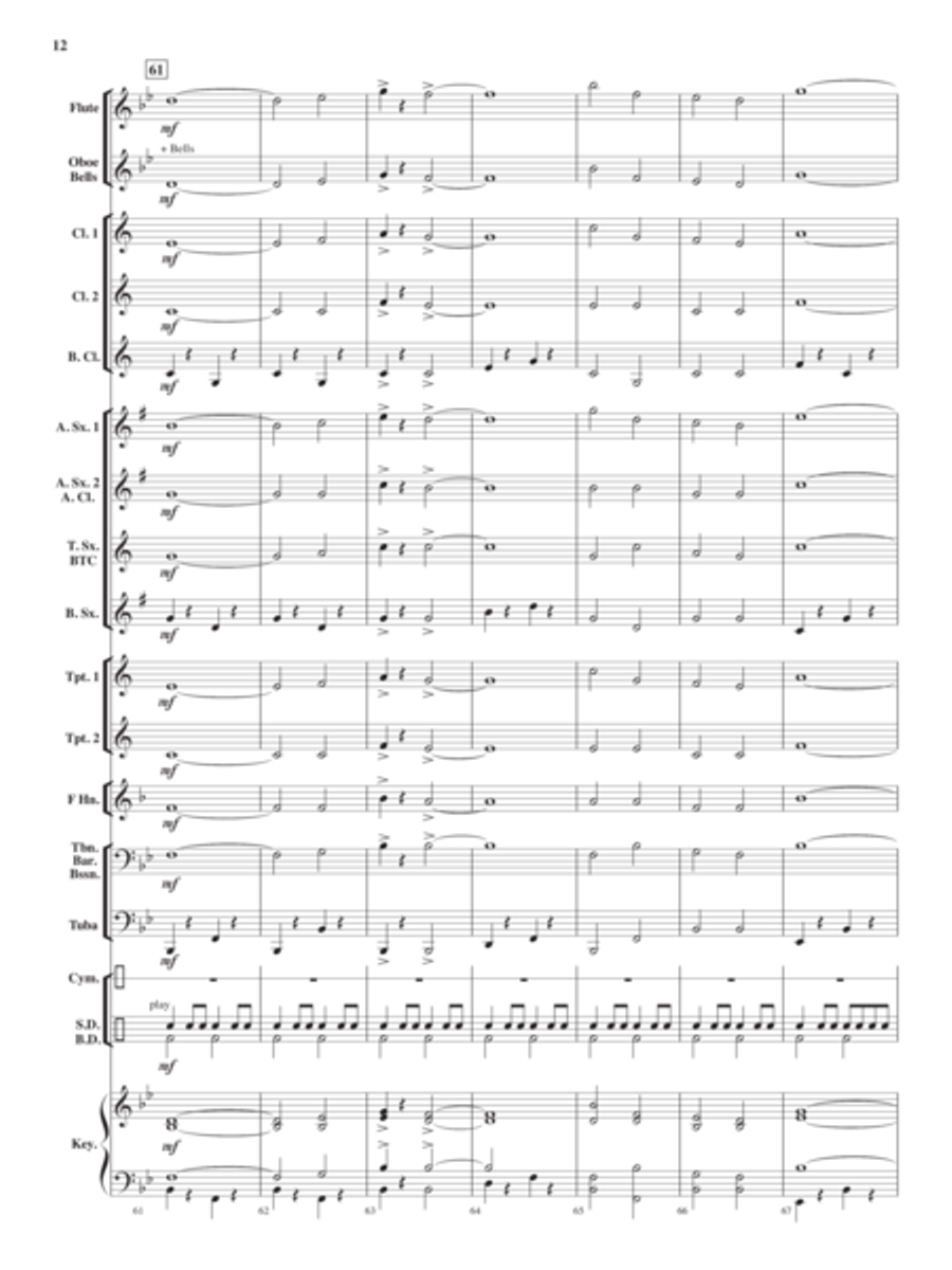 Discover America Discover America Concert Band scores gallery preview page 11