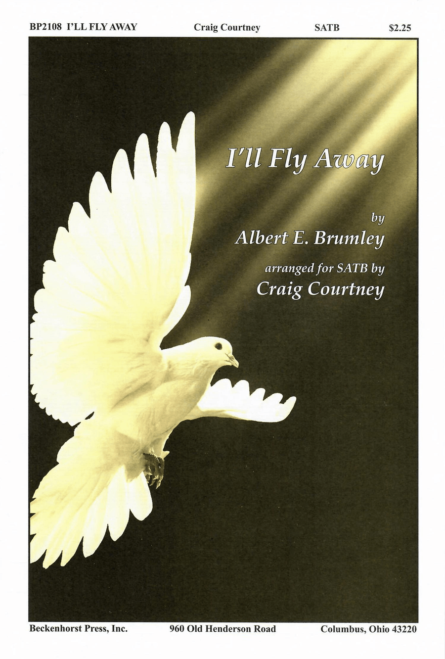I'll Fly Away - SATB 4-Part scores gallery preview page 1