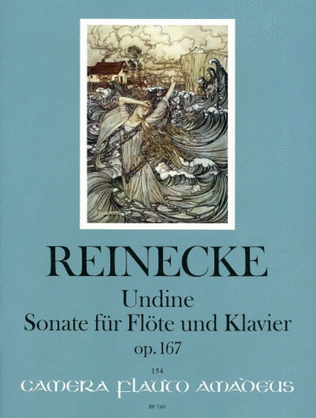 Book cover for Sonata for flute and piano op. 167
