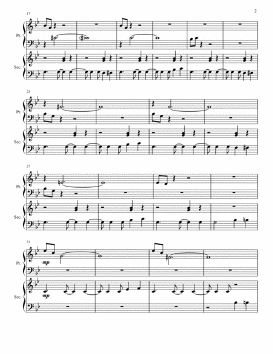 Mission: Impossible Theme from the Paramount Television Series MISSION: IMPOSSIBLE Small Ensemble scores gallery preview page 2