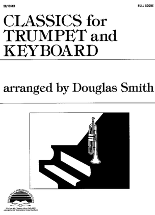 Book cover for Classics for Trumpet and Keyboard - Full Score