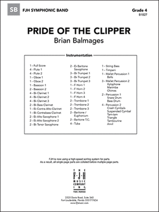 Book cover for Pride of the Clipper