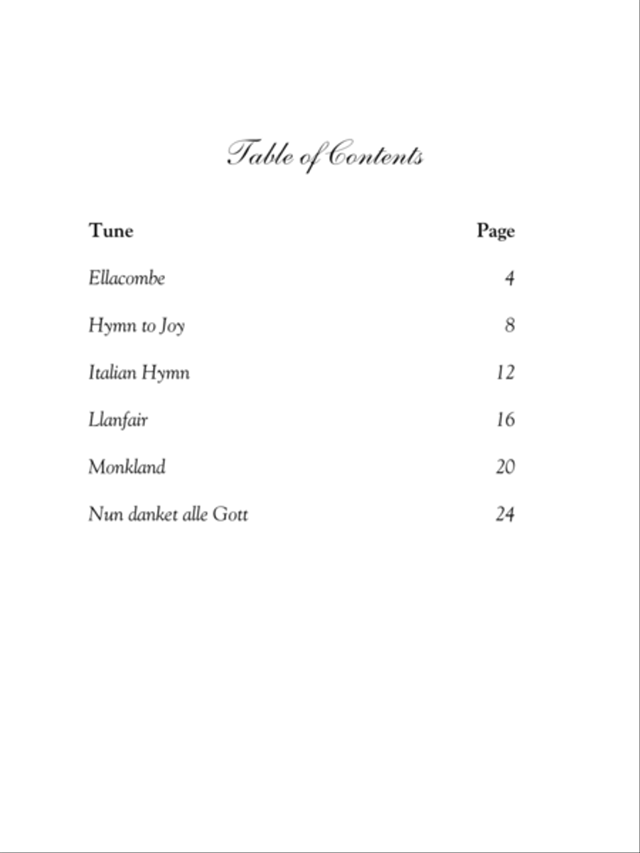 Joyful, Joyful Organ scores gallery preview page 2
