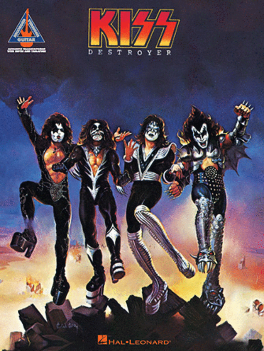 Kiss – Destroyer Electric Guitar scores gallery preview page 1