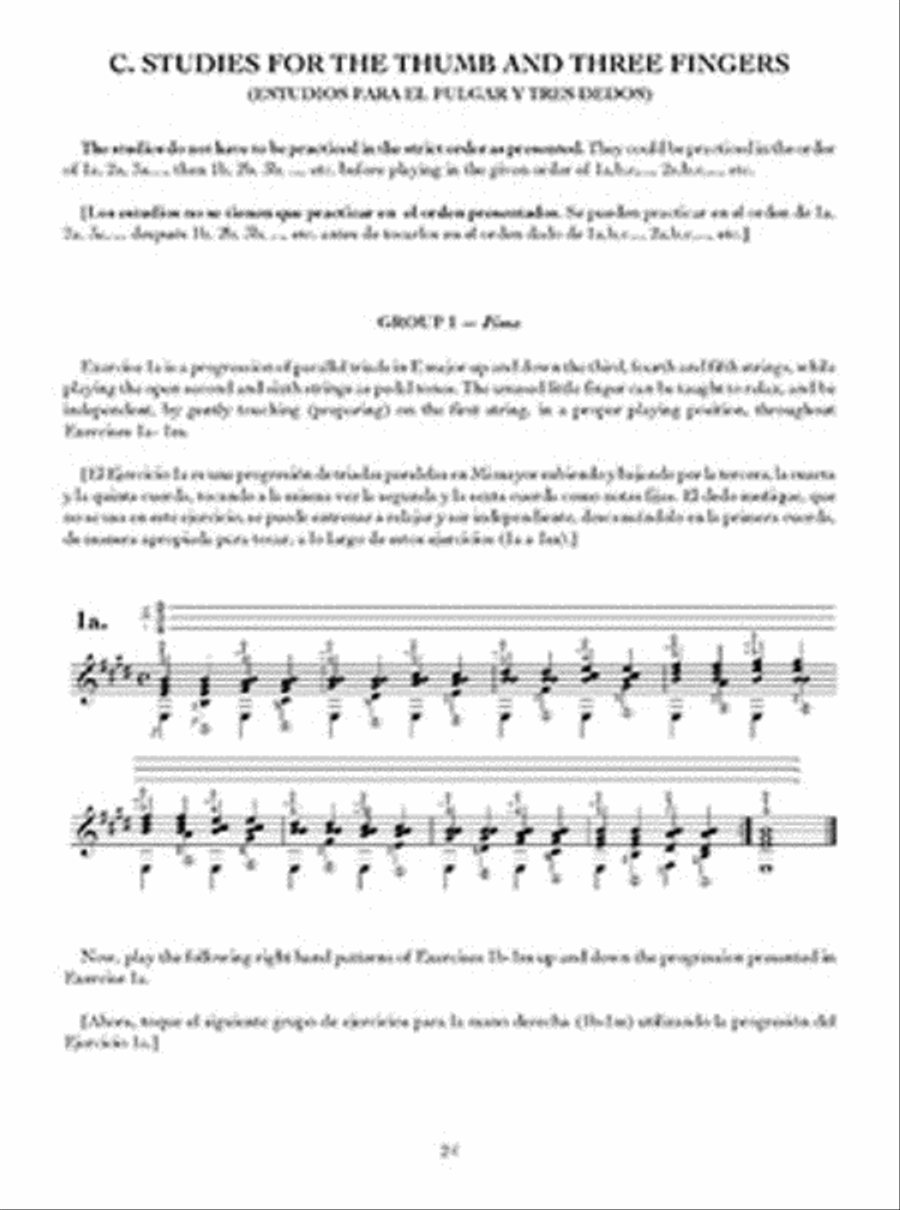 Right-Hand Studies for Five Fingers Acoustic Guitar scores gallery preview page 2