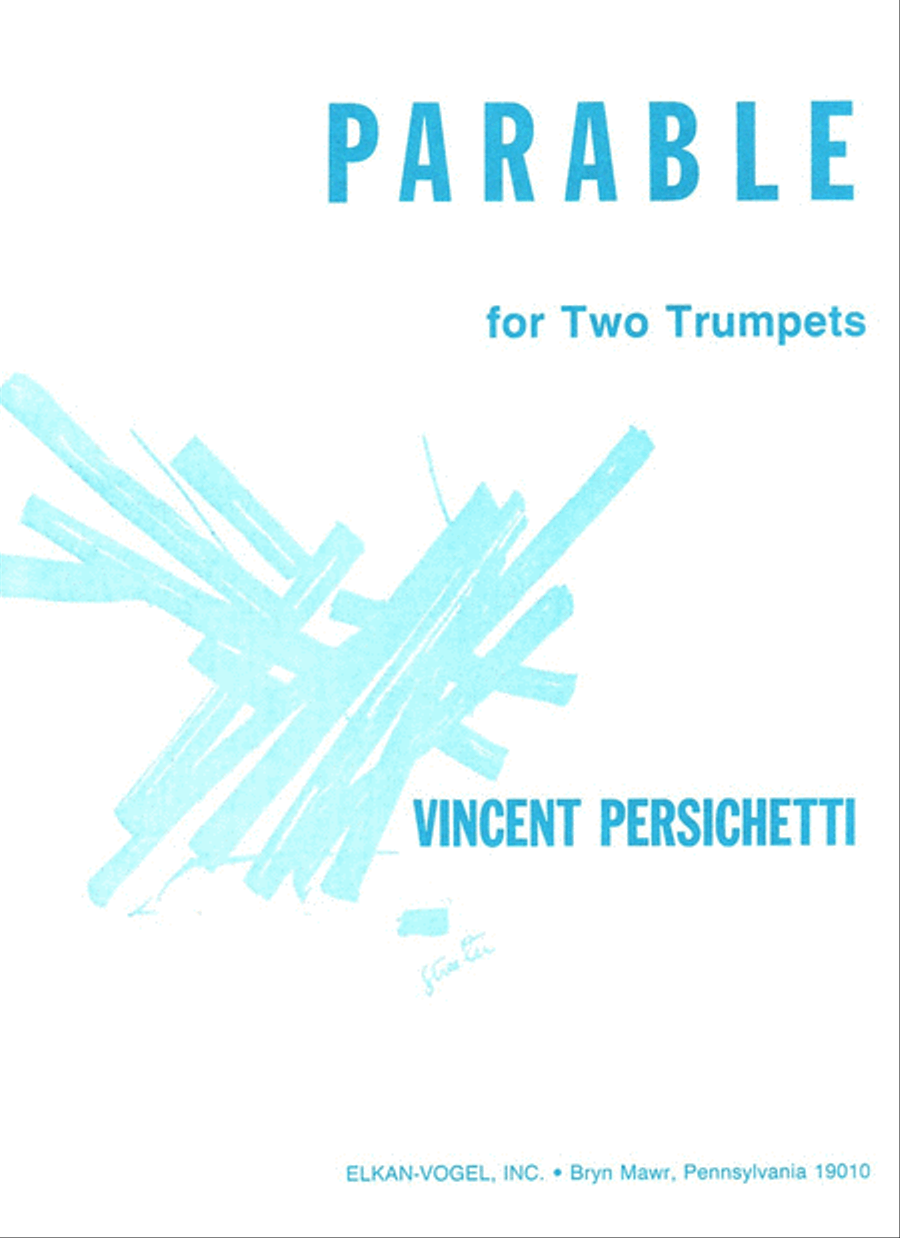 Parable For Two Trumpets Trumpet Duet scores gallery preview page 1