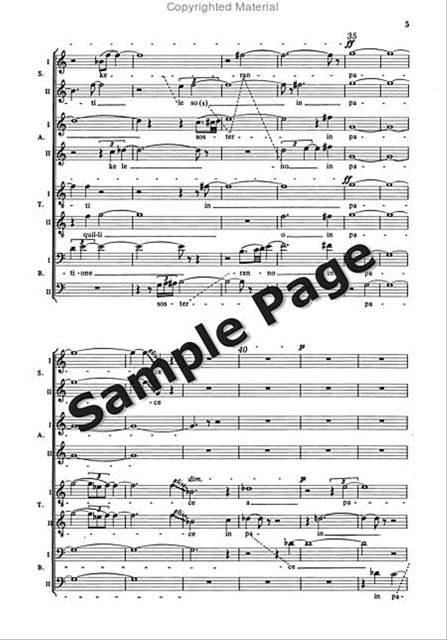 Killmayer Laudatu I Sc SSAATTBB scores gallery preview page 6