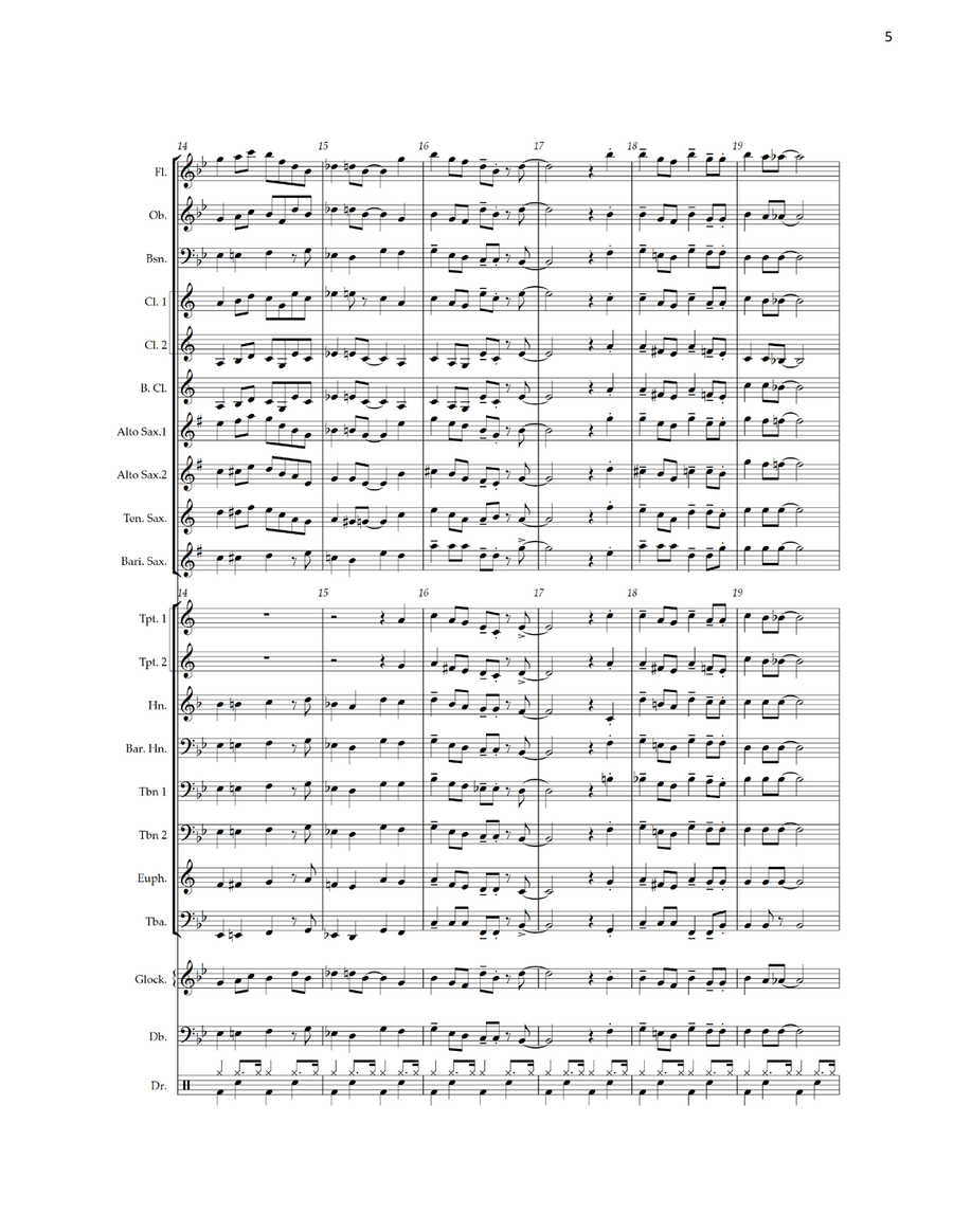 You've Got A Friend In Me Concert Band scores gallery preview page 5
