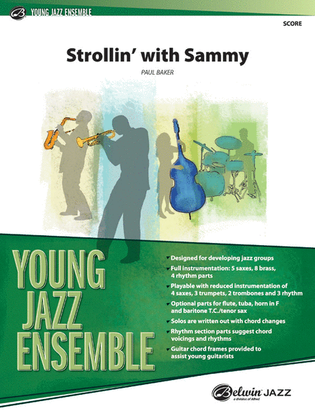 Book cover for Strollin' with Sammy (score only)
