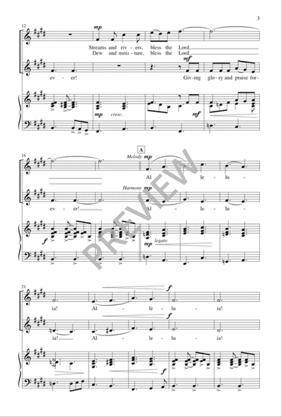 Springs of Water 4-Part scores gallery preview page 4