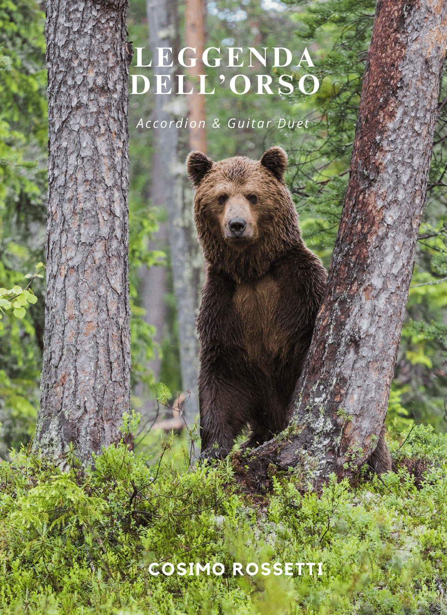 LEGGENDA DELL’ORSO Acoustic Guitar scores gallery preview page 1