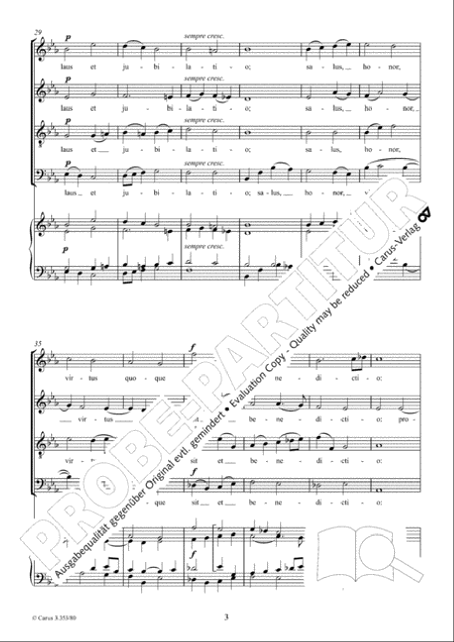 Tantum ergo 4-Part scores gallery preview page 4