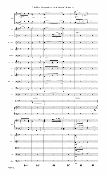 What Sweeter Music - Full Orchestra Score