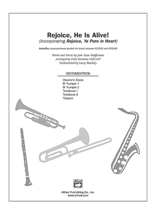 Book cover for Rejoice, He Is Alive!