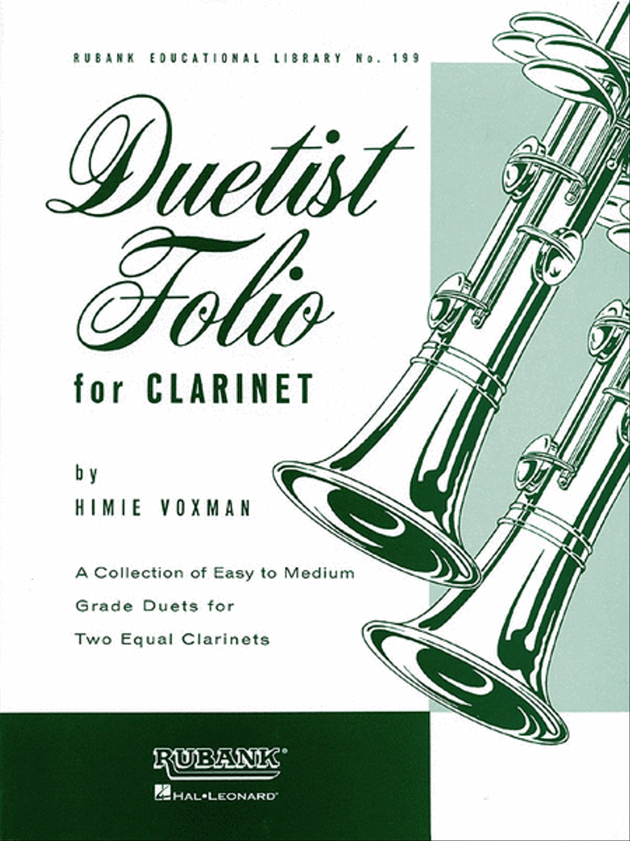 Duetist Folio for Clarinet Clarinet Duet scores gallery preview page 1