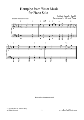 Allegro Maestoso from Water Music - Wedding Recessional Songs