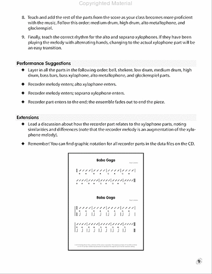 From BAGs to Riches Recorder scores gallery preview page 5
