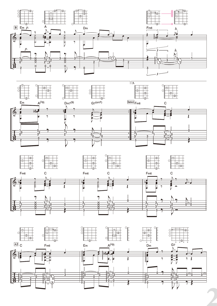 O Tannenbaum Guitar Solo scores gallery preview page 2