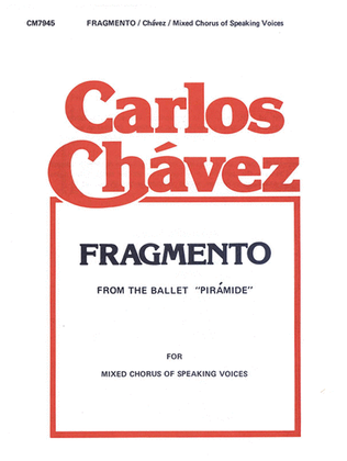 Book cover for Fragmento Speaking Chor