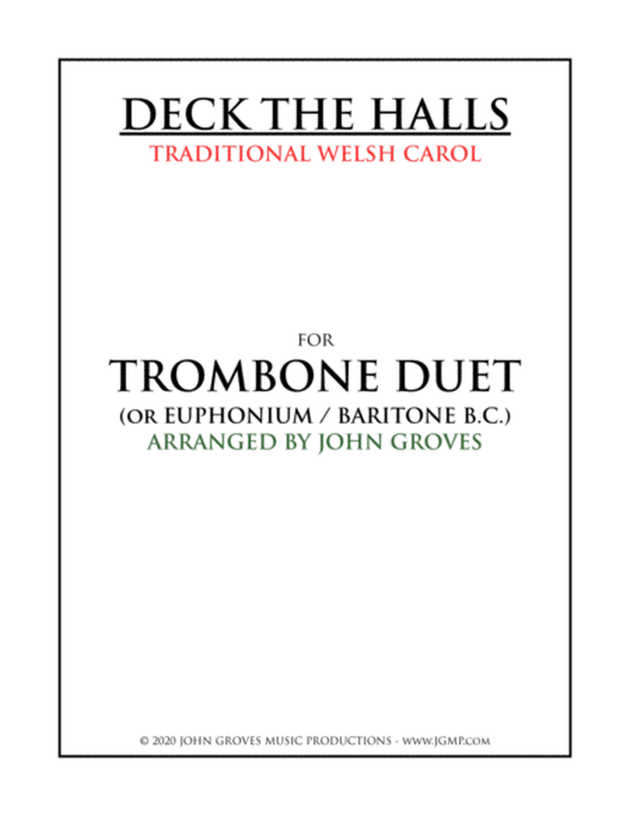 Deck The Halls - Trombone Duet image number null