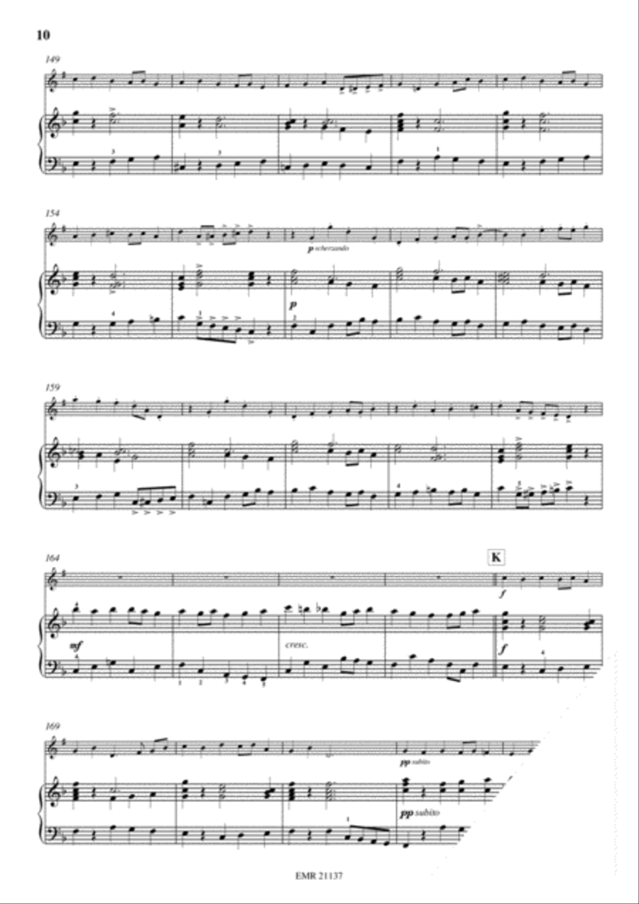 Concerto No. 1 Trumpet Solo scores gallery preview page 10