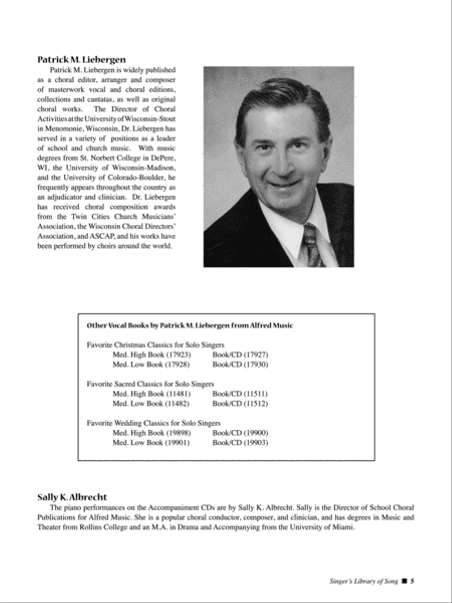 Singer's Library of Song Singer's Library of Song Voice Solo scores gallery preview page 4