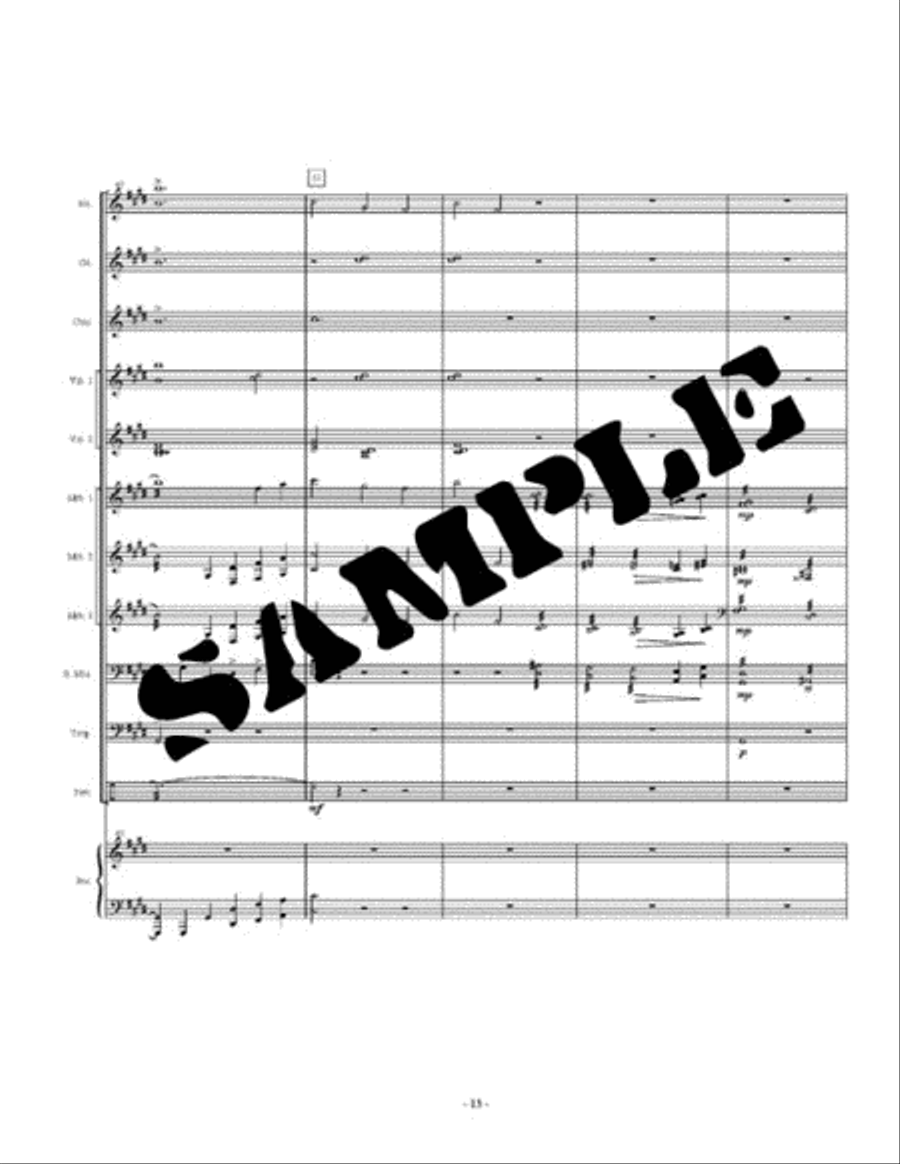 La Cathedrale Engloutie La Cathedrale Engloutie Percussion Ensemble scores gallery preview page 2