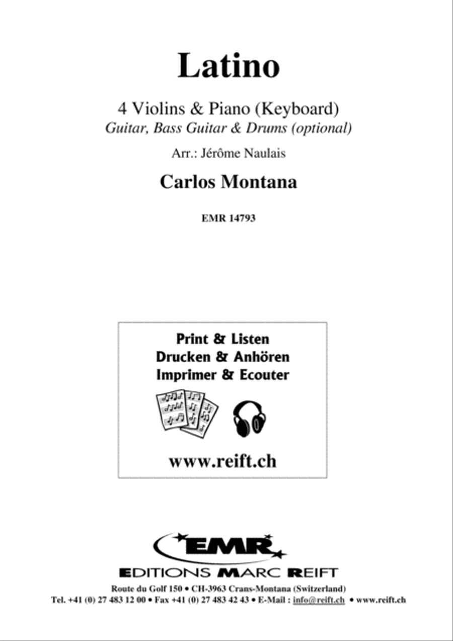 Latino Violin scores gallery preview page 2