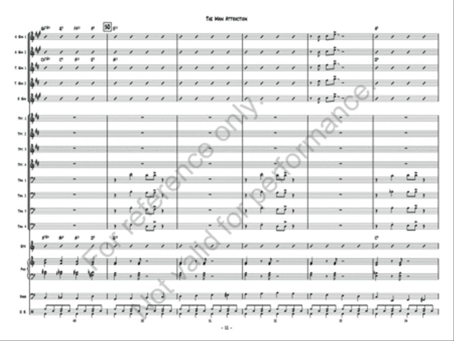 The Main Attraction Jazz Ensemble scores gallery preview page 12