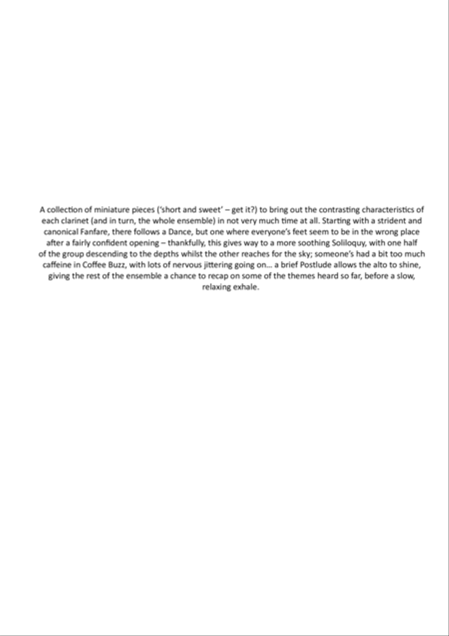 Shortened Suite Set of Parts scores gallery preview page 2