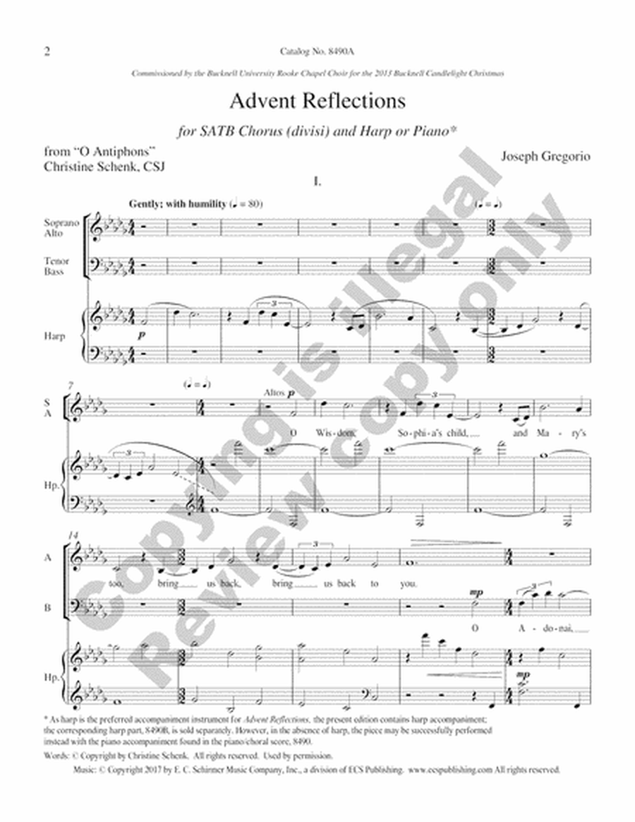 Advent Reflections (Full Score)