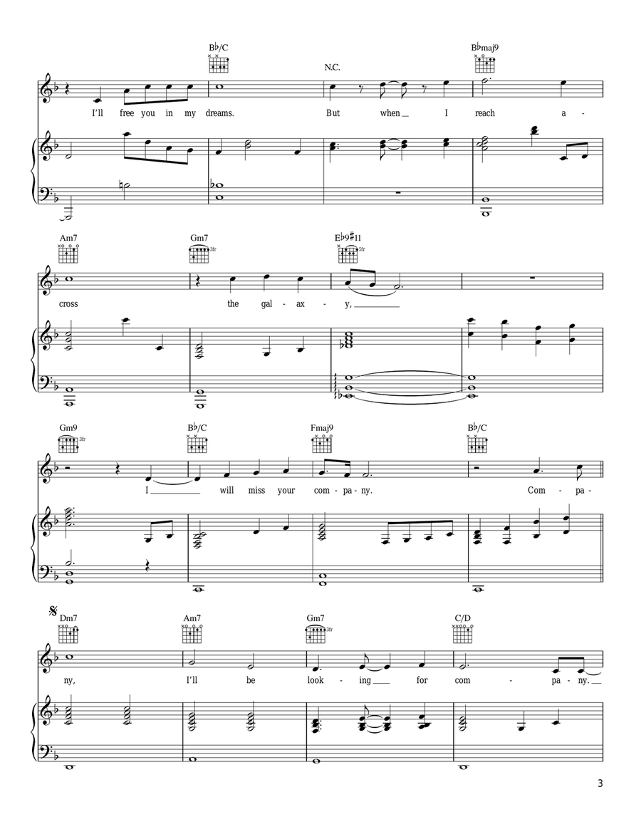 Company Piano, Vocal, Guitar scores gallery preview page 3