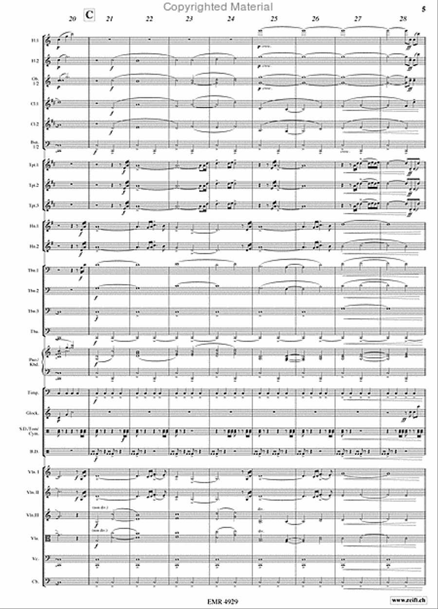 Band Of Brothers Orchestra scores gallery preview page 5