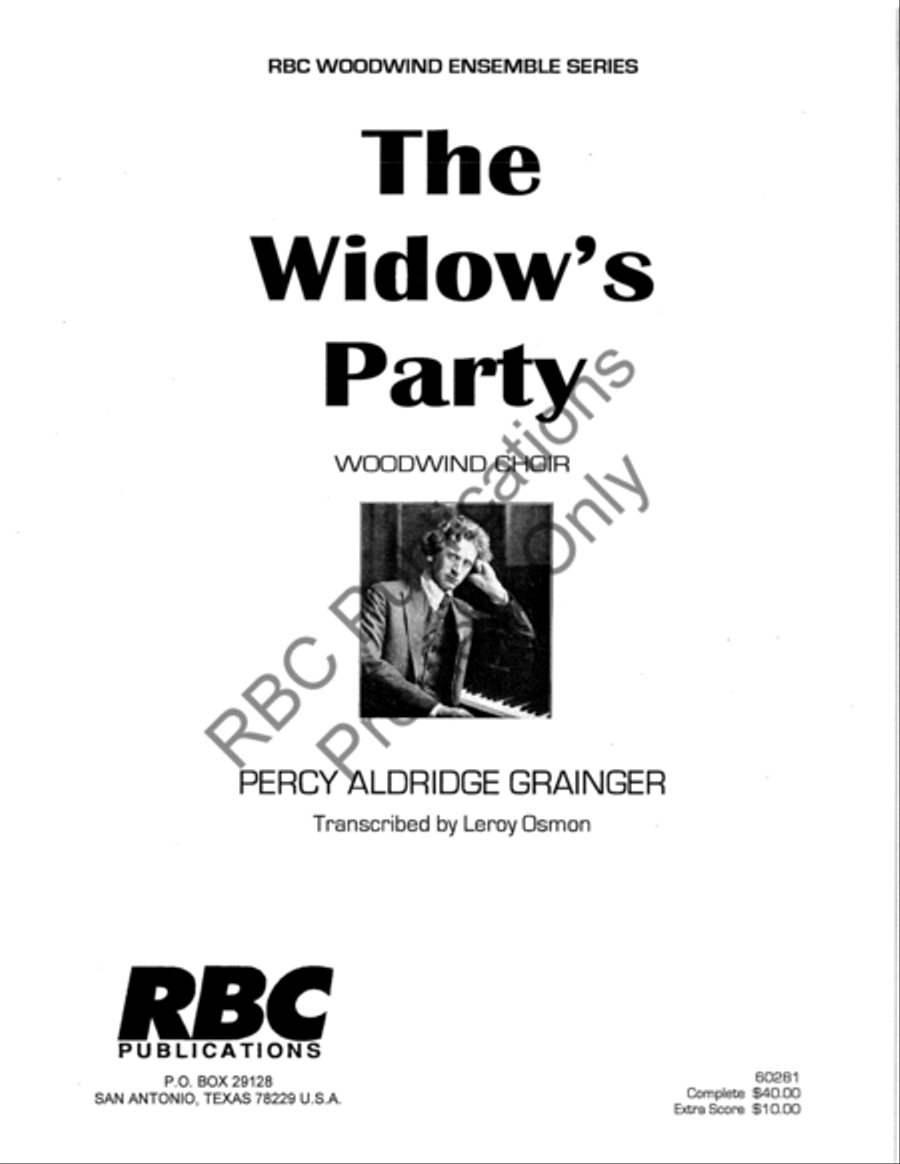 Widow's Party (Score) Widow's Party (Score) Score scores gallery preview page 2