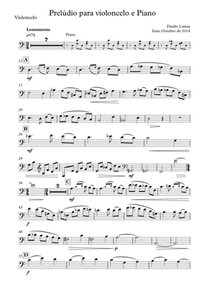 Prelude (cello and Piano)