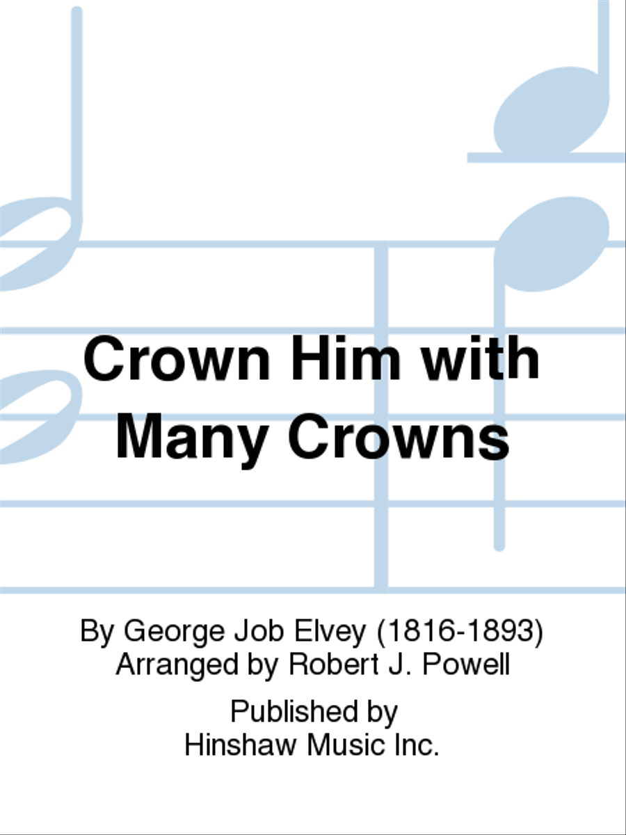 Crown Him with Many Crowns 4-Part scores gallery preview page 1