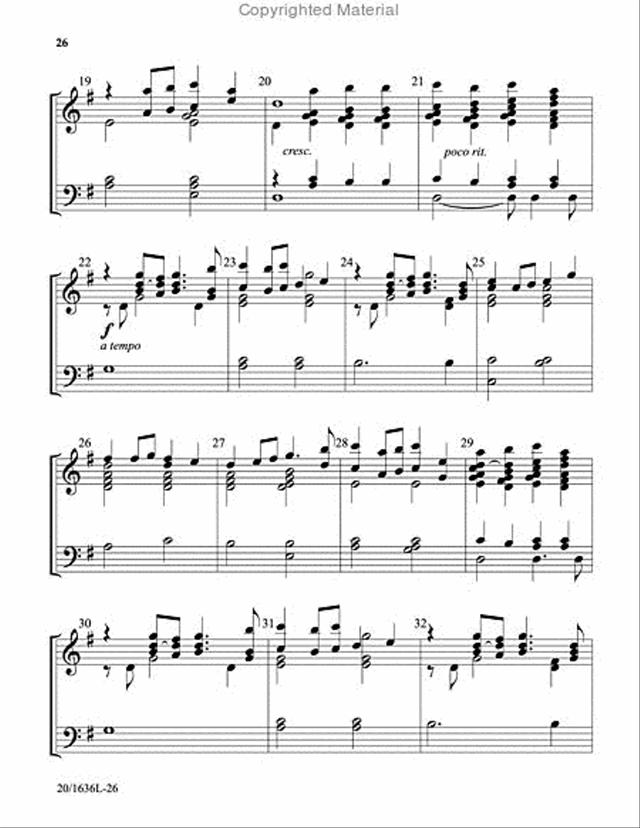 Ring Praise to the Lord! Ring Praise to the Lord! 3-Octaves scores gallery preview page 7