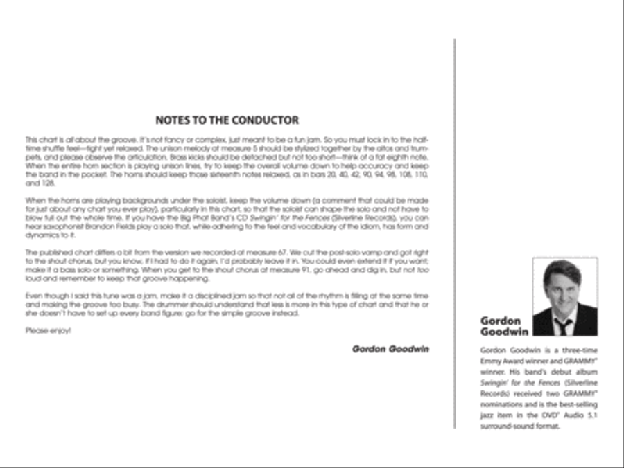 There's the Rub Jazz Ensemble scores gallery preview page 3