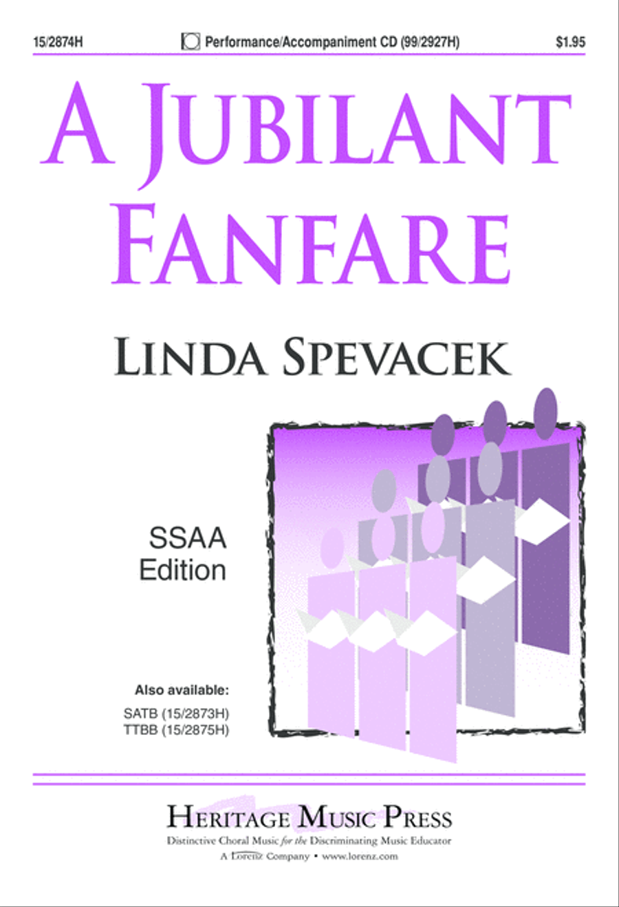 A Jubilant Fanfare SSAA scores gallery preview page 1