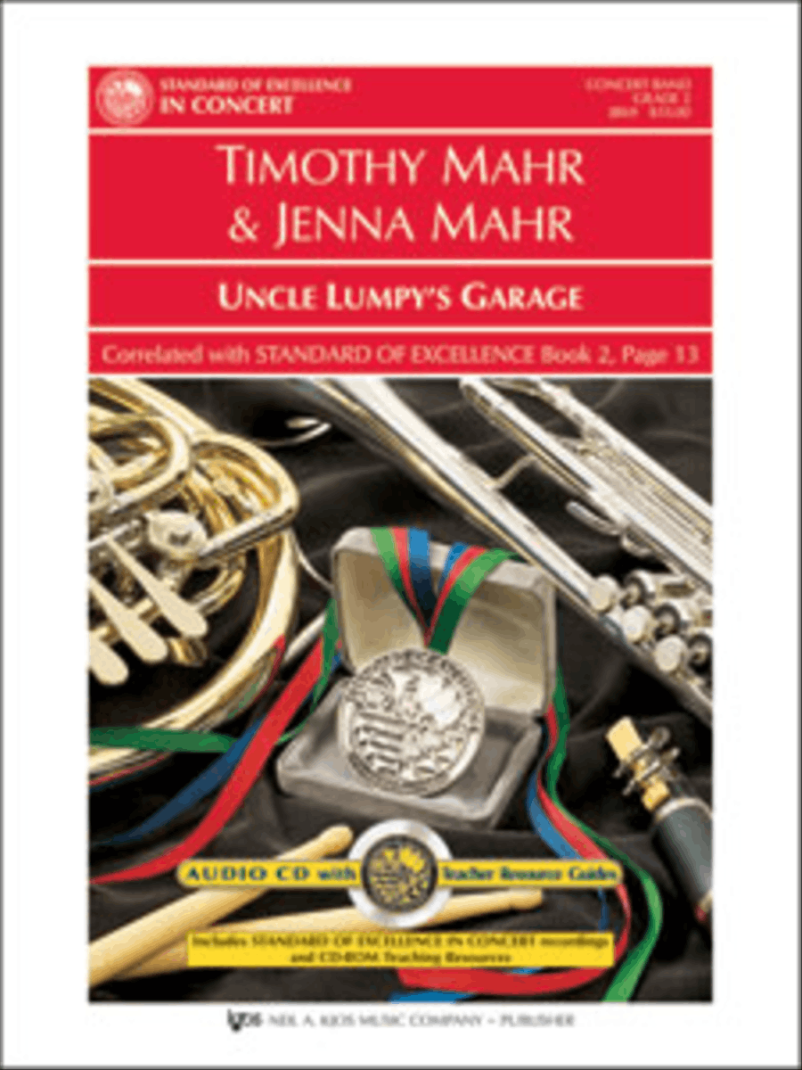 Uncle Lumpy's Garage Concert Band scores gallery preview page 1