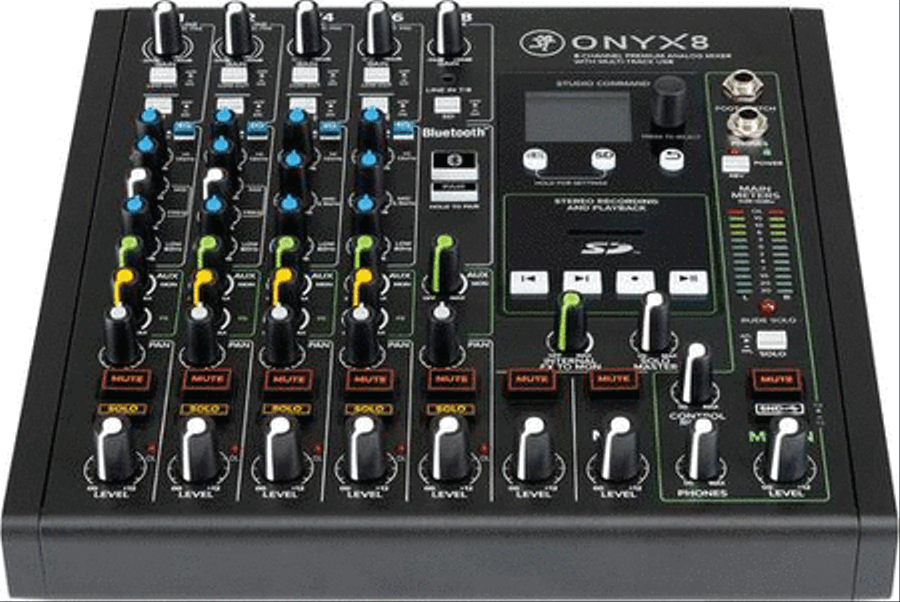Onyx8 8-Channel Premium Analog USB Mixer School and Community scores gallery preview page 3