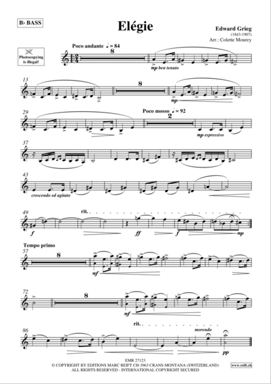 Elegie Guitar scores gallery preview page 2