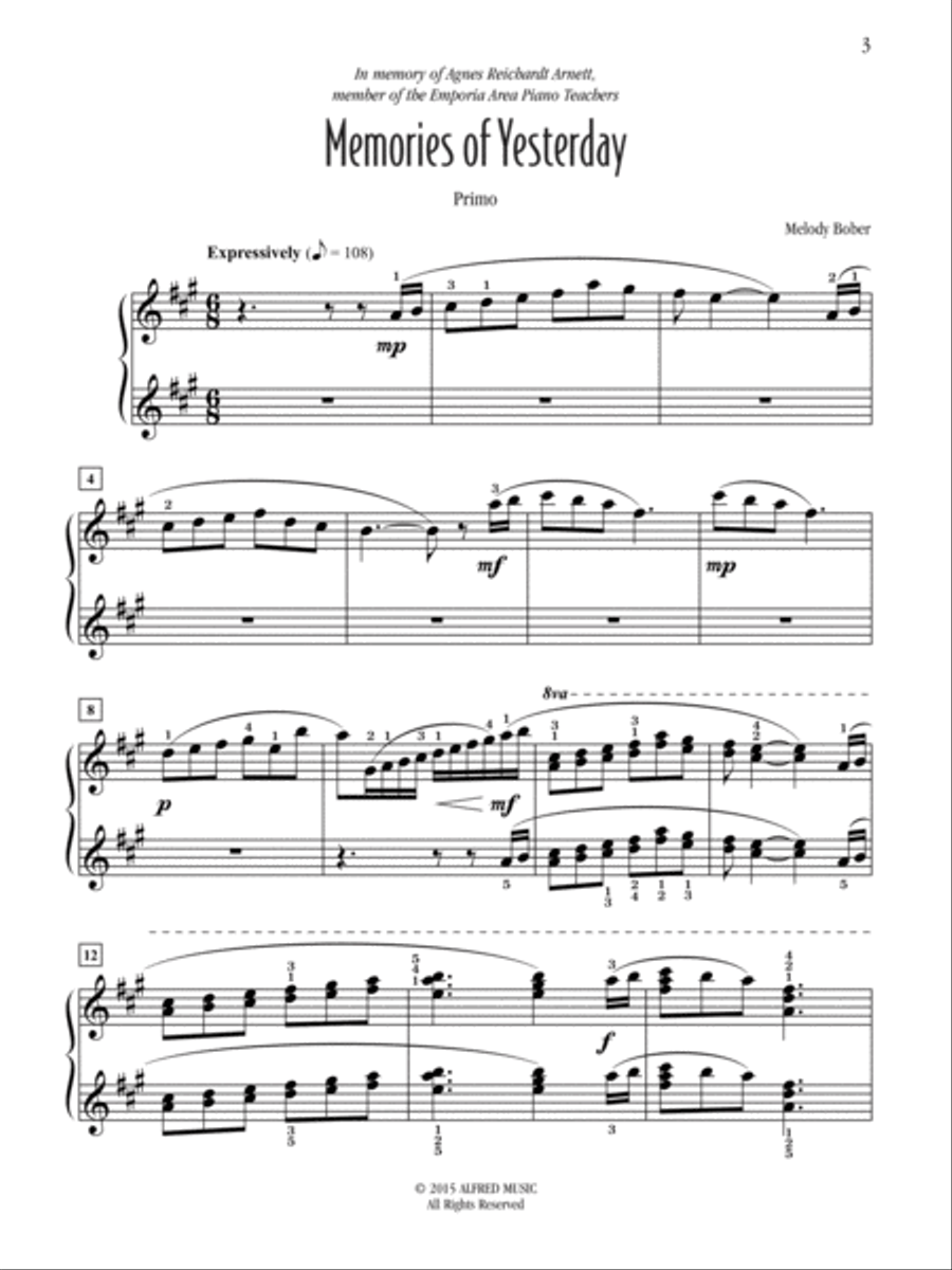 Yesterday and Today Small Ensemble scores gallery preview page 3