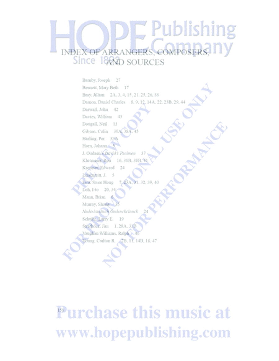A Place at the Table Choir scores gallery preview page 155