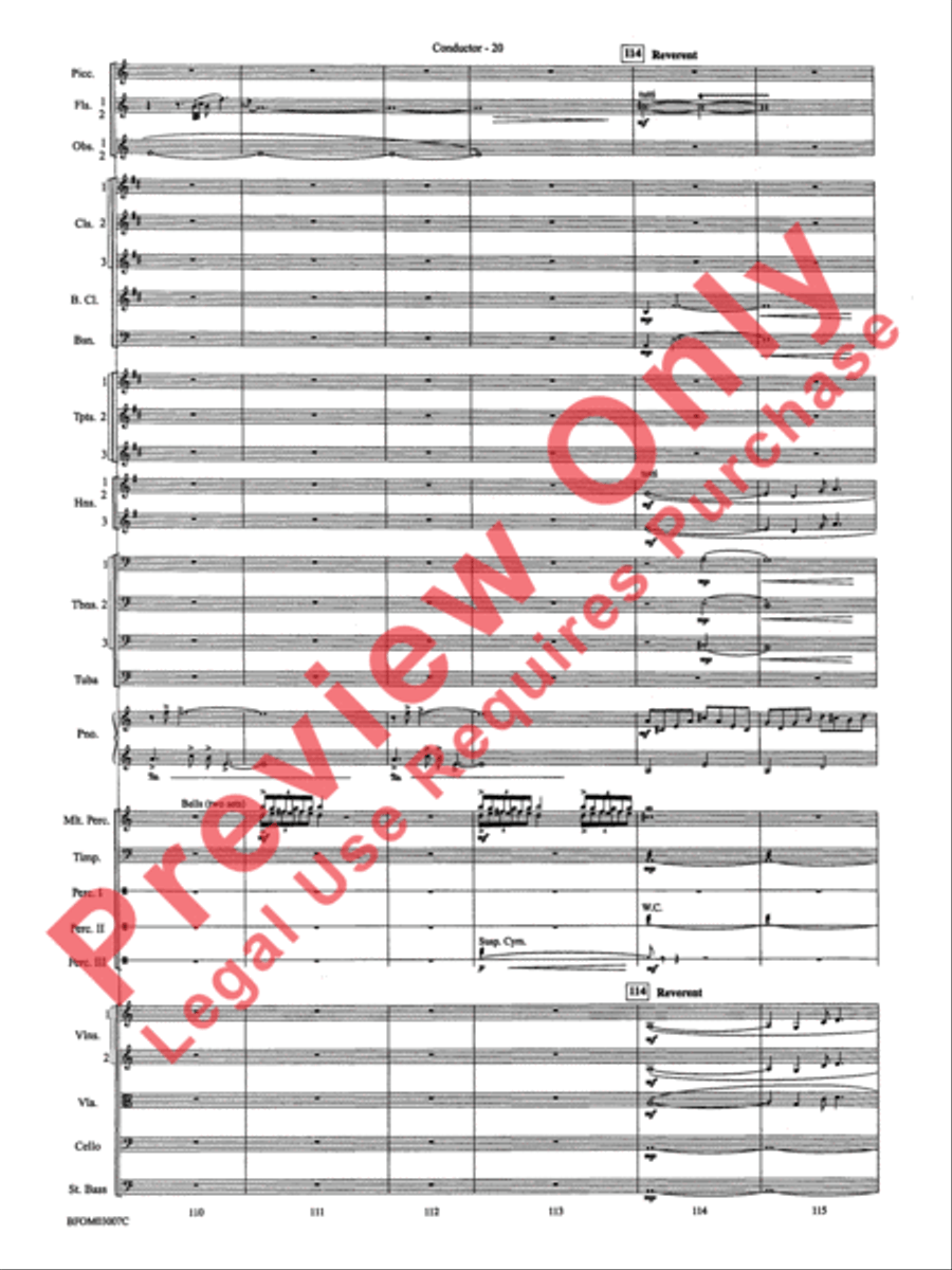 Inchon Full Orchestra scores gallery preview page 25
