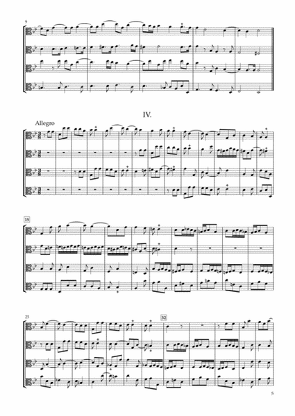 Sonata Op.34-1 for Four Violas image number null